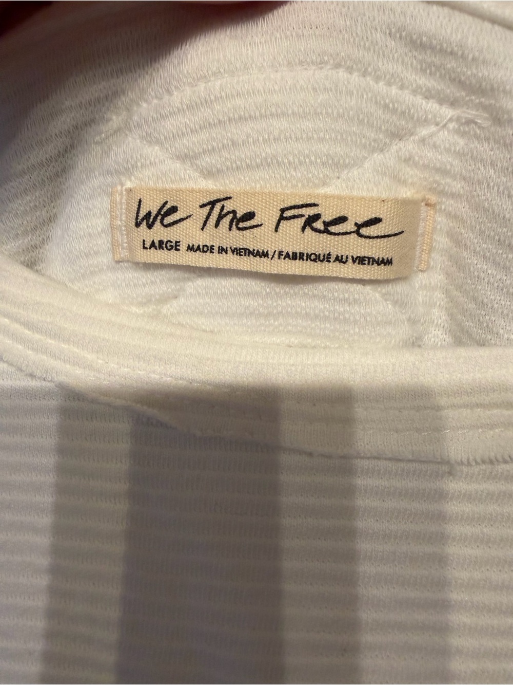 Free People Total Eclipse Tee We The Free Ribbed Top - Picture 3 of 6